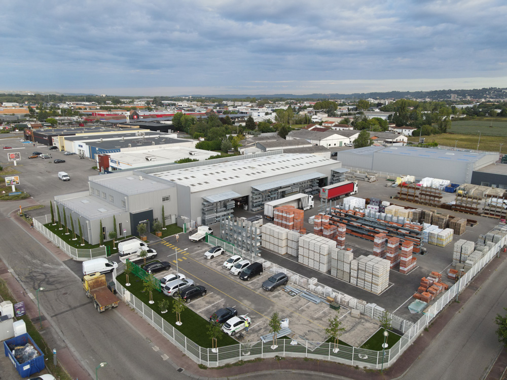 Chausson Boé vue de drone