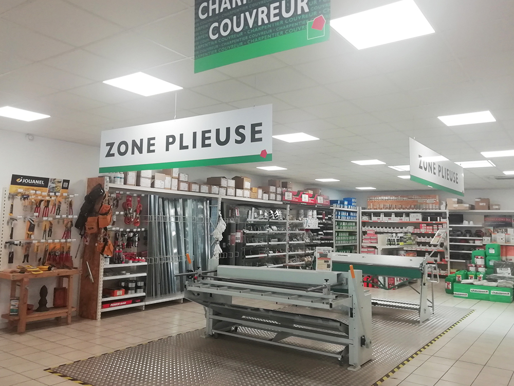 Magasin Chausson Bois couverture Romorantin Pruniers en Sologne