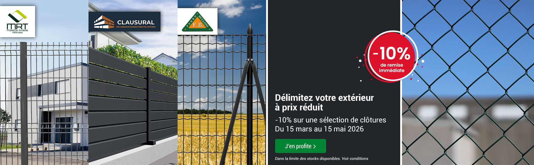 Offre - Clôtures Moreda Clausural Ferro Bulloni