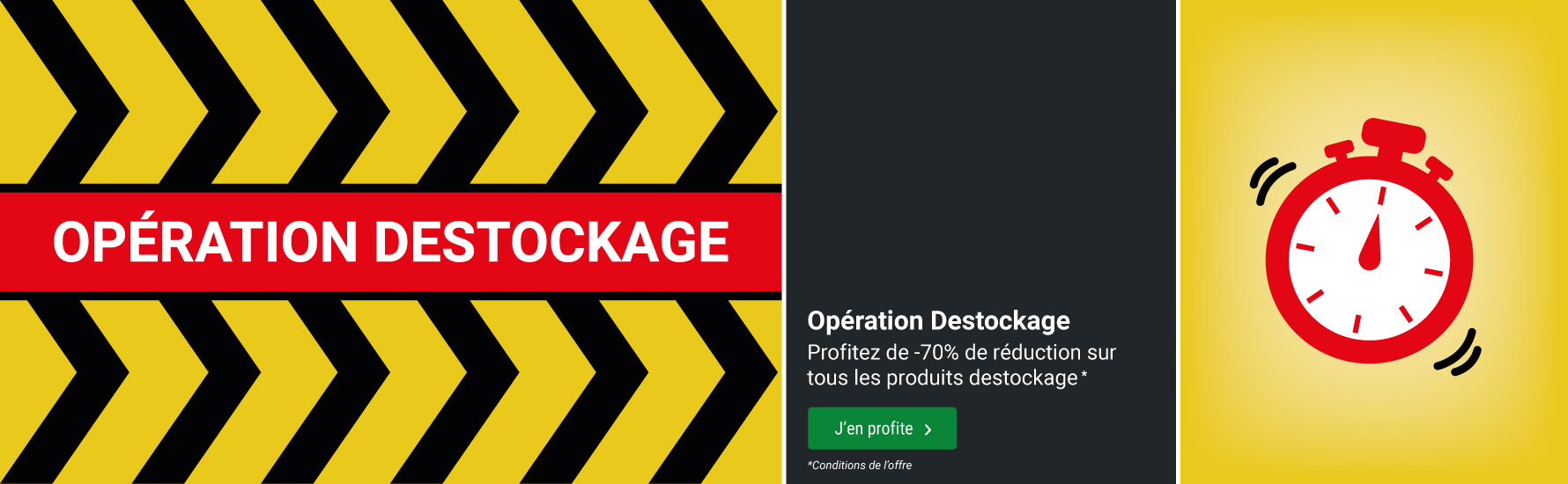 Opération Destockage mars 2026