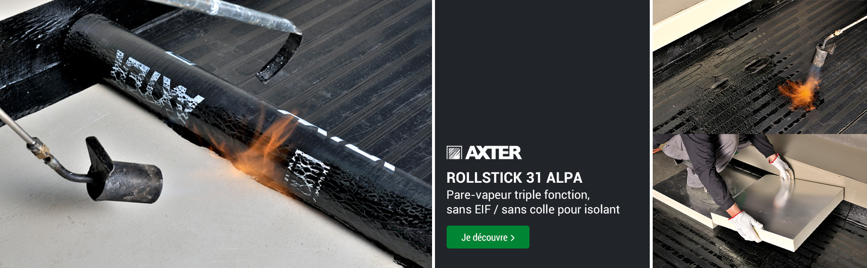 Axter - Pare-vapeur ROLLSTICK 31 ALPA