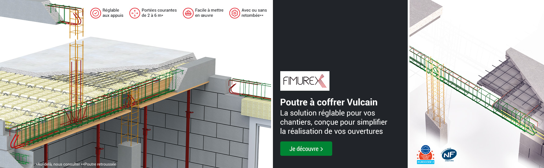 FIMUREX - Poutre à coffre Vulcain