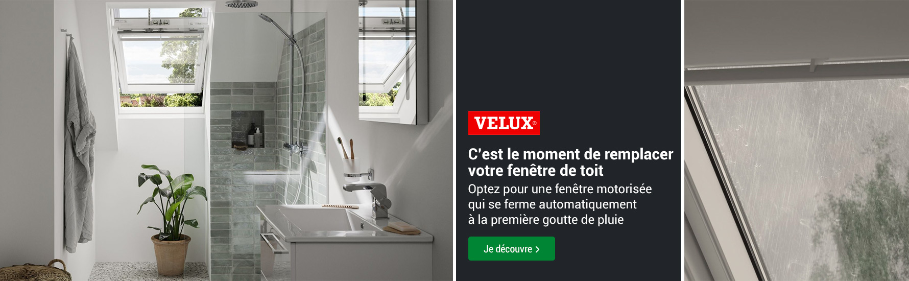 VELUX - remplacement fenêtre de toit